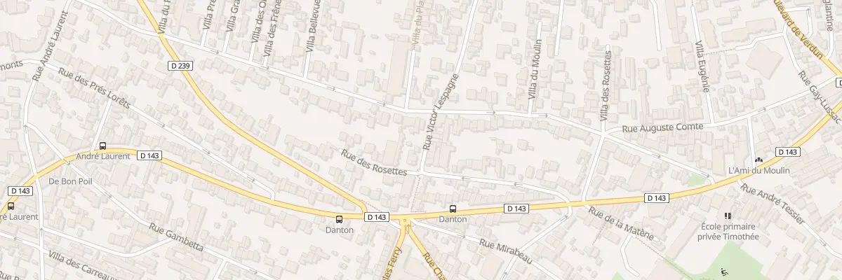 Plan du 183 Rue des Moulins à Fontenay-sous-Bois