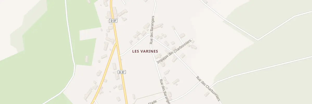 Plan du 14 Rue des Barangers à Uzay-le-Venon