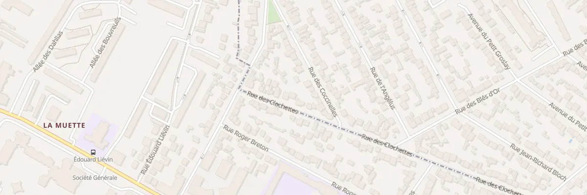 Plan du 19 Rue des Clochettes au Blanc-Mesnil