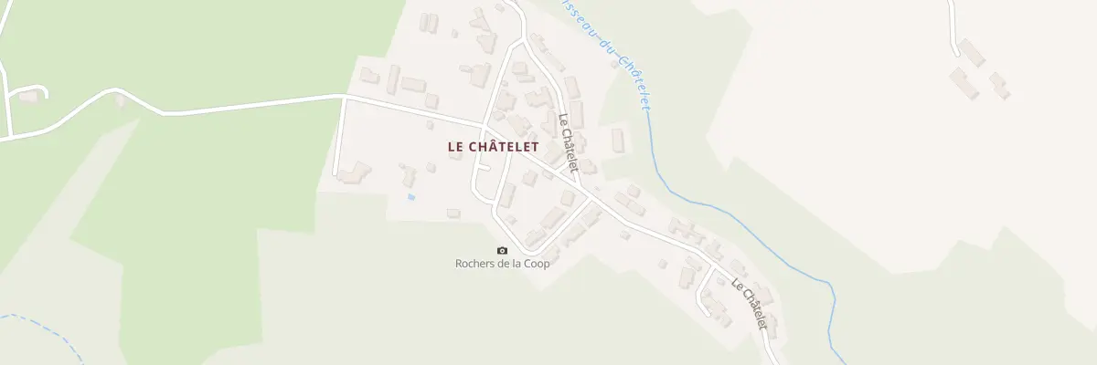 Plan du 19 Le Chatelet à Budelière