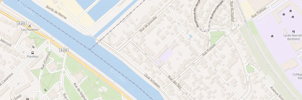 Plan du 5A Rue des Îles à Saint-Maur-des-Fossés