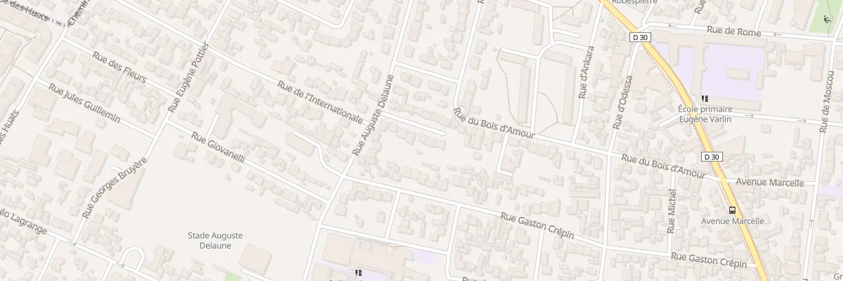 Plan du 10 Imp du Tonneau à Bobigny