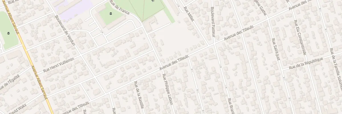 Plan du 39 Av des Tilleuls à Goussainville