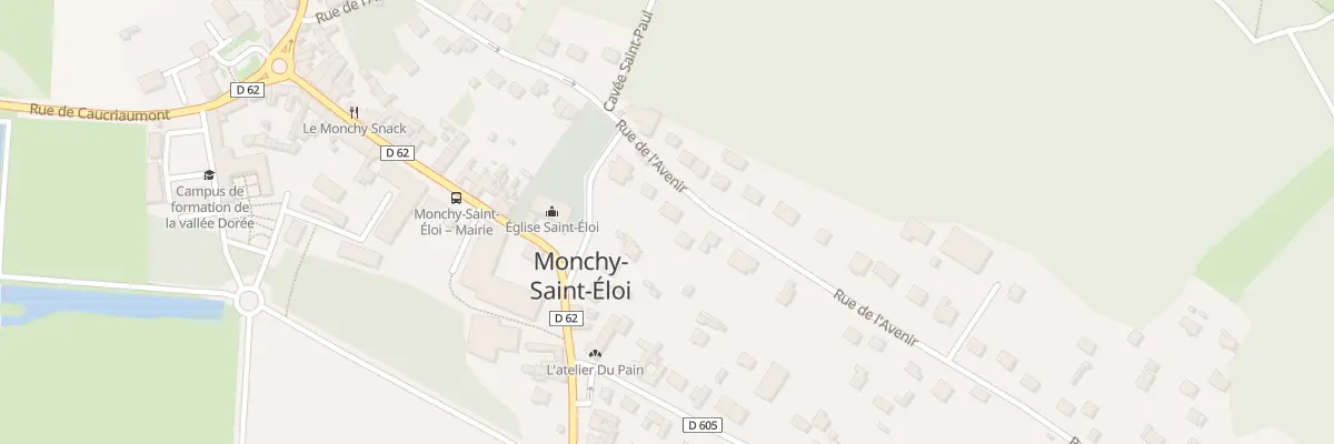 Plan du 22 Rue de l’Avenir à Monchy-Saint-Éloi