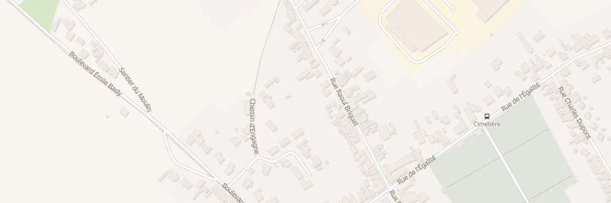 Plan du 221 Rue Raoul Briquet à Auchel
