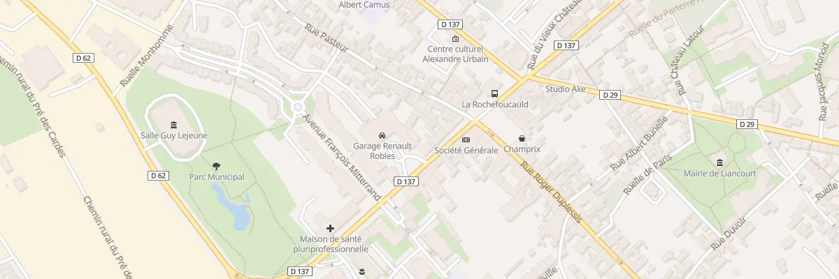 Plan du 6B Rue Victor Hugo à Liancourt