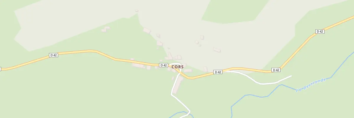 Plan du 5177 Cors à Saint-Chamant