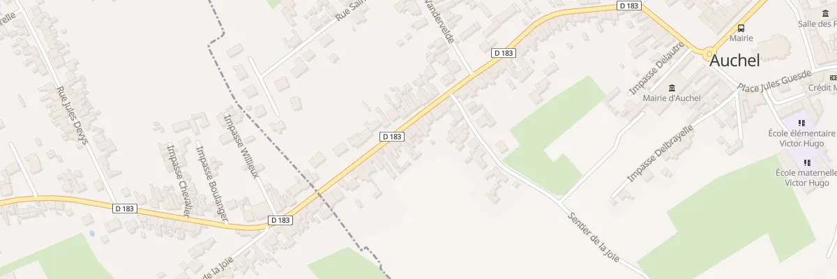 Plan du 73 Rue Uriane Sorriaux à Auchel