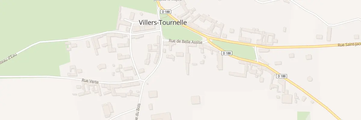 Plan du 6 Rue de Belle-assise à Villers-Tournelle