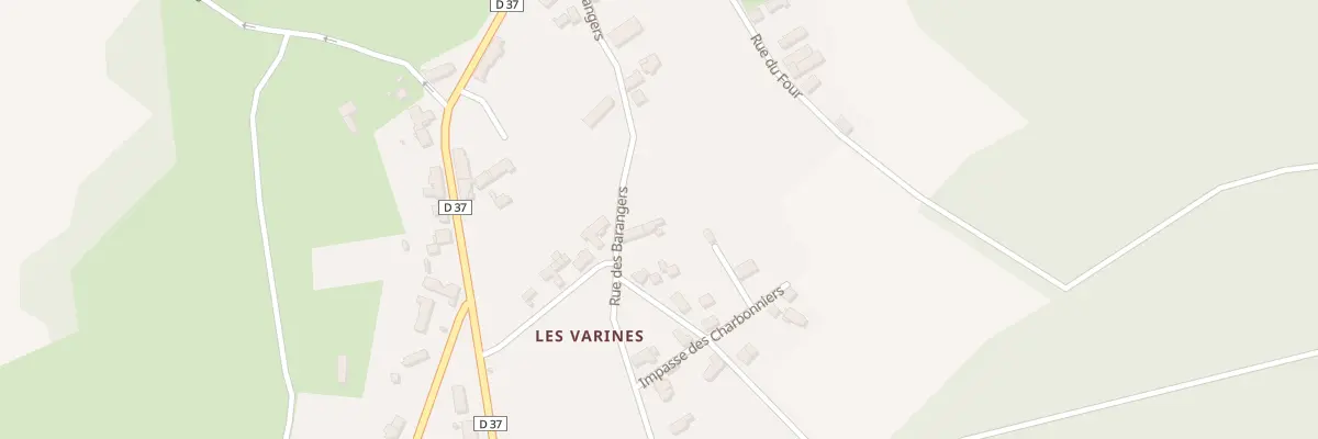 Plan du 12A Rue des Barangers à Uzay-le-Venon