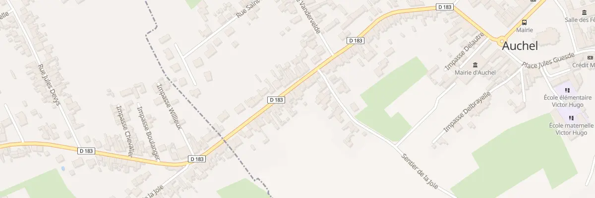 Plan du 71 Rue Uriane Sorriaux à Auchel