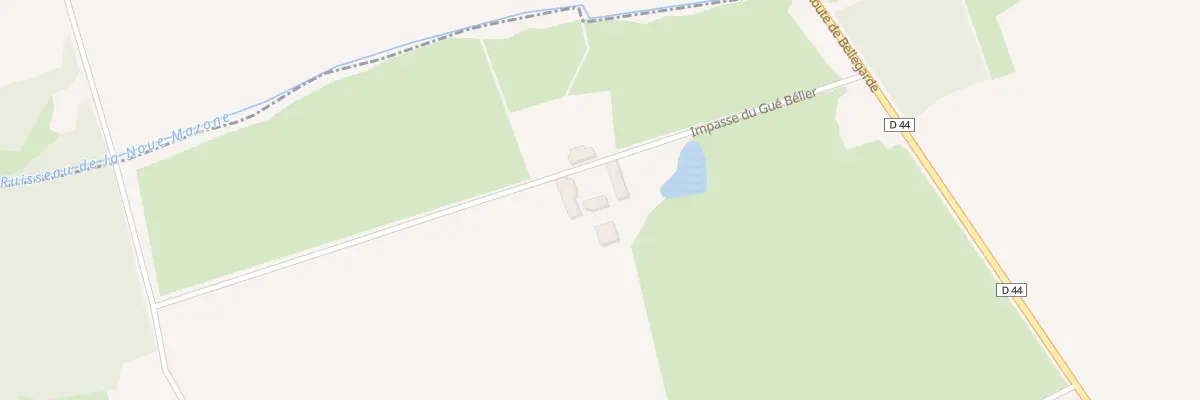 Plan du 5046 Le Gue Belier à Coudroy