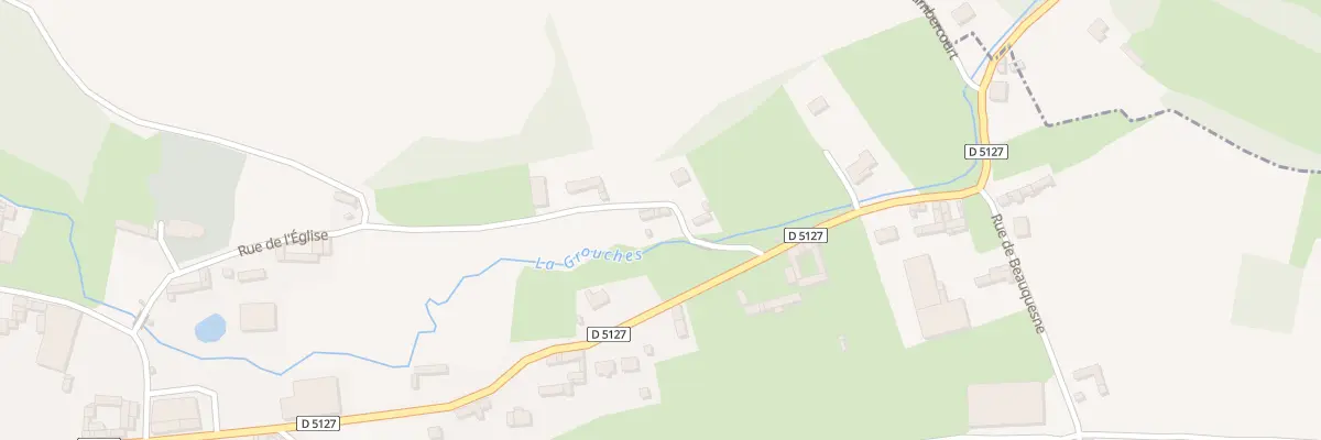Plan du 2 Rle Buziaud à Humbercourt