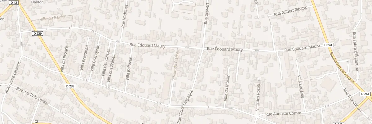 Plan du 117B Rue Édouard Maury à Fontenay-sous-Bois