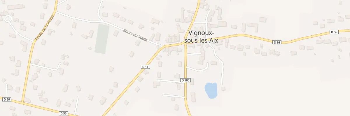 Plan du 3 Rte de Bourges à Vignoux-sous-les-Aix