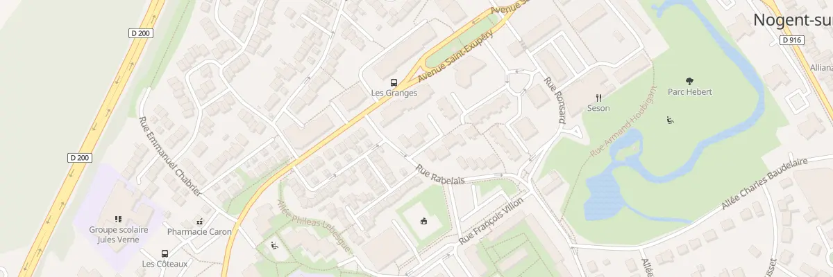 Plan du 21 Rue Rabelais à Nogent-sur-Oise