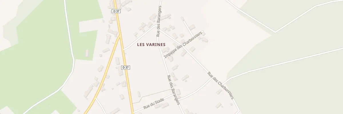 Plan du 16 Rue des Barangers à Uzay-le-Venon