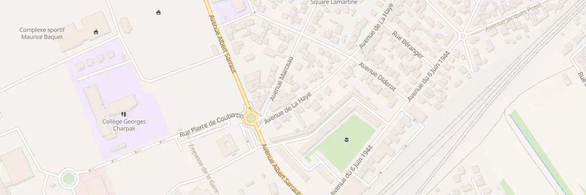 Plan du 5 Av de la Haye à Goussainville
