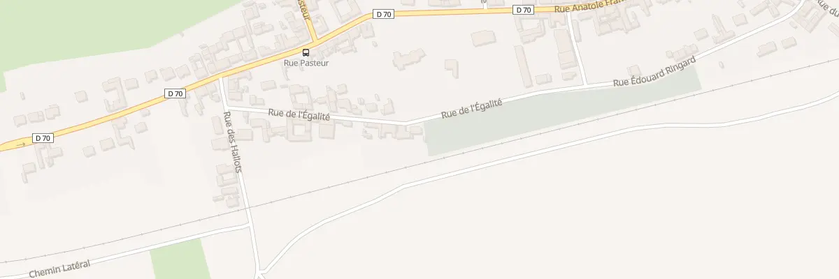 Plan du 13 Rue de l’Egalité à Camblain-Châtelain