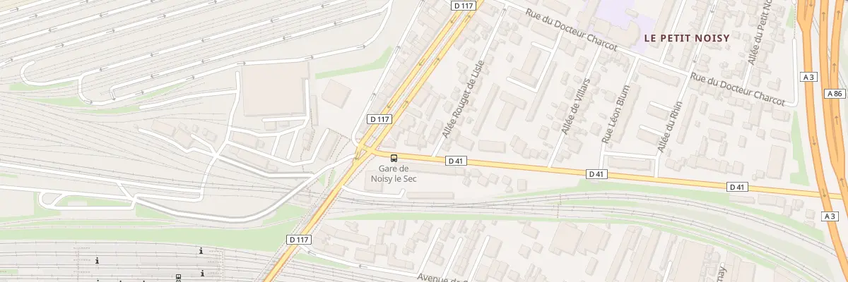 Plan du 7B Av d’Alsace Lorraine à Noisy-le-Sec