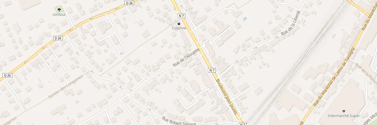 Plan du 1T Rue de l’Alouette à Corbeil-Essonnes