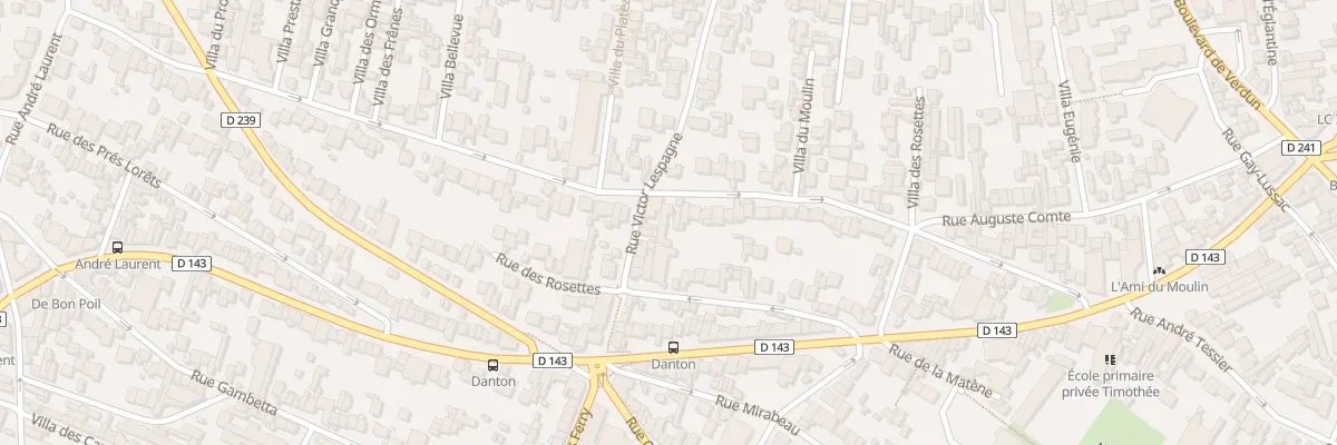 Plan du 177 Rue des Moulins à Fontenay-sous-Bois