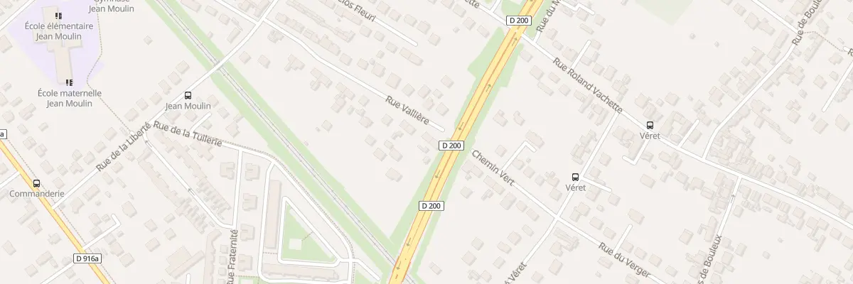 Plan du 74 Rue Vallière à Nogent-sur-Oise