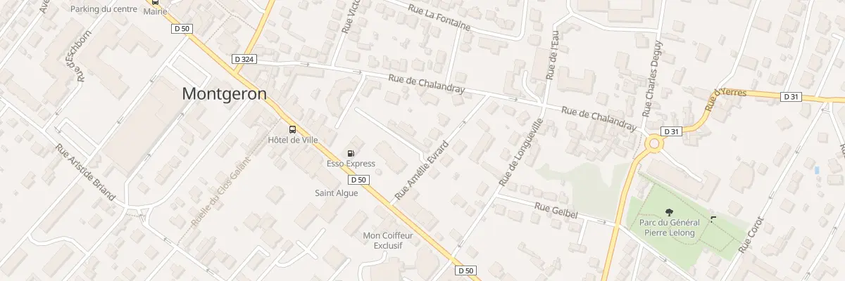 Plan du 5 Rue Amélie Evrard à Montgeron