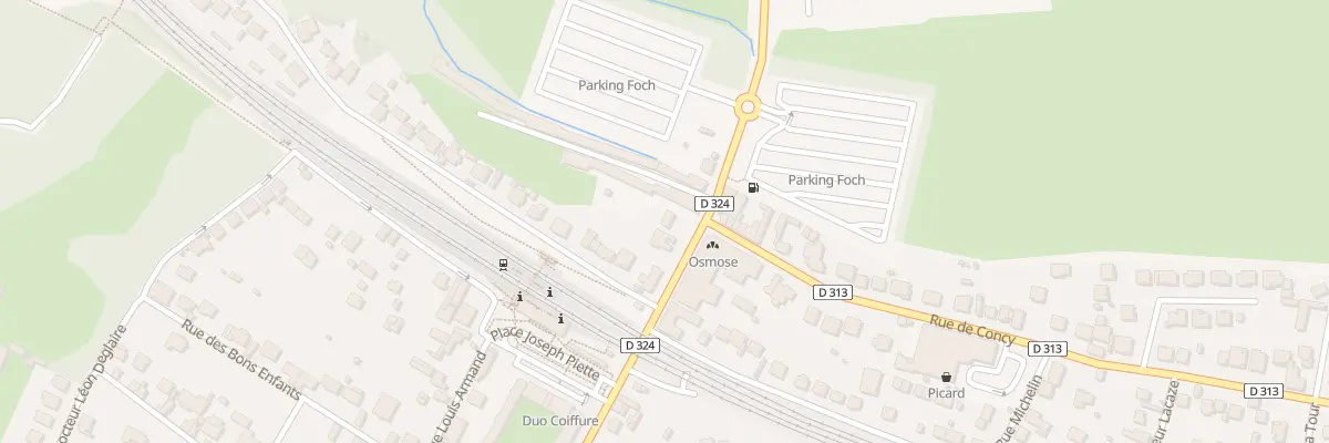 Plan du 33 Rue du Général Leclerc à Montgeron