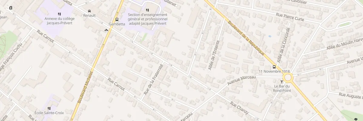 Plan du 67 Bd Gambetta à Noisy-le-Sec