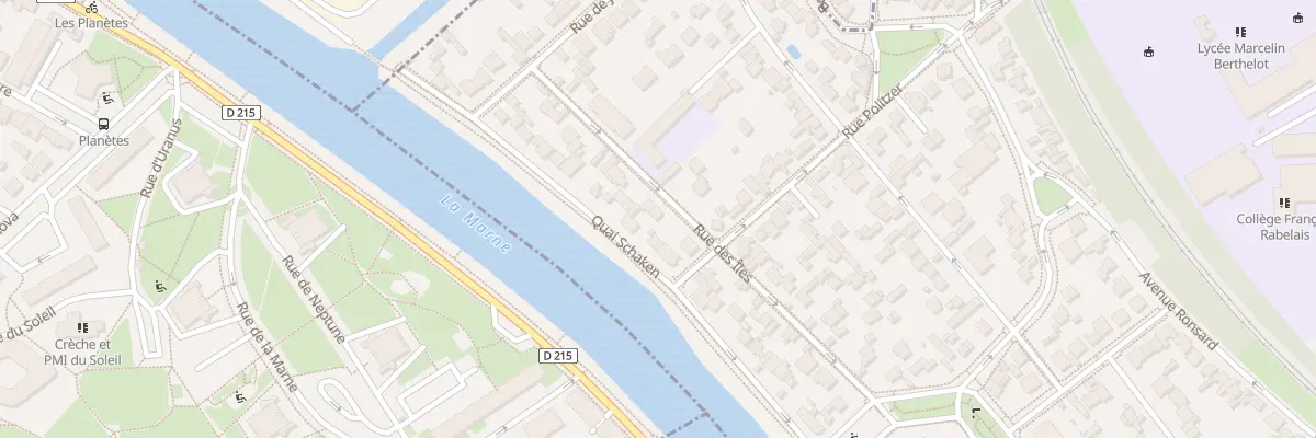 Plan du 20 Rue des Îles à Saint-Maur-des-Fossés