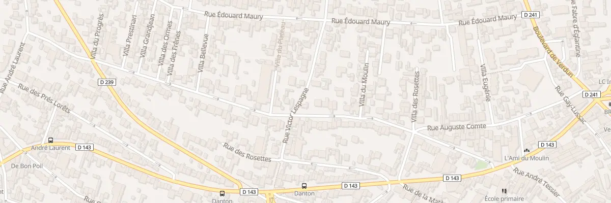 Plan du 146 Rue des Moulins à Fontenay-sous-Bois