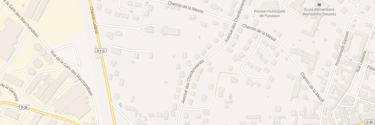 Plan du 36 Av des Chardonnerets à Puiseaux