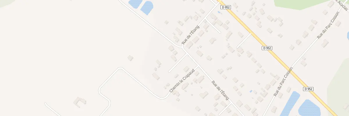 Plan du 991 Rue de l’Etang à Ouzouer-sur-Loire