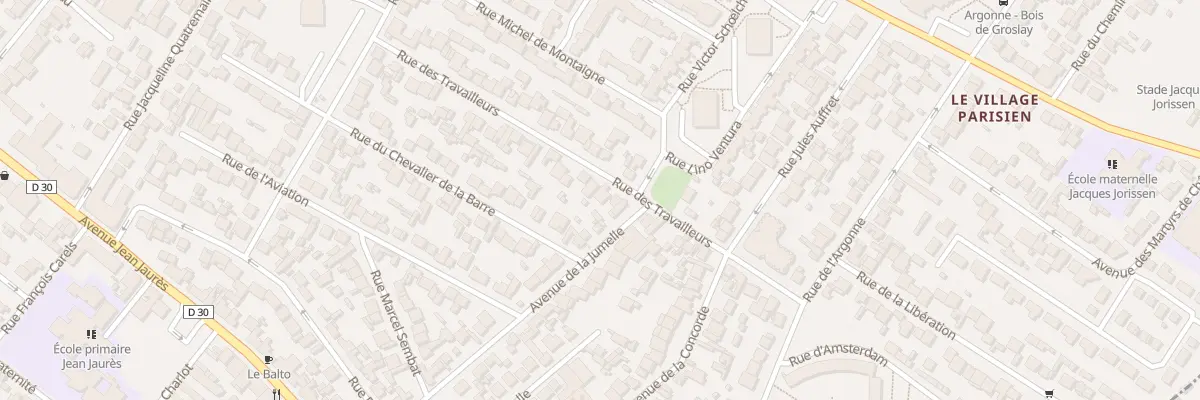 Plan du 46 Rue Des Travailleurs à Drancy