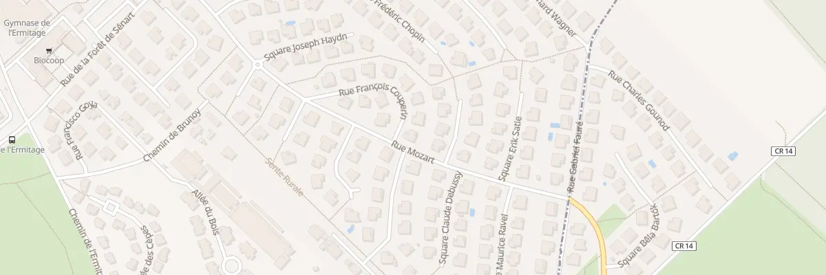 Plan du 15 Rue Francois Couperin à Soisy-sur-Seine
