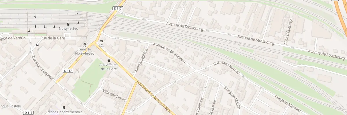 Plan du 26B Av de Bir-hakeim à Noisy-le-Sec