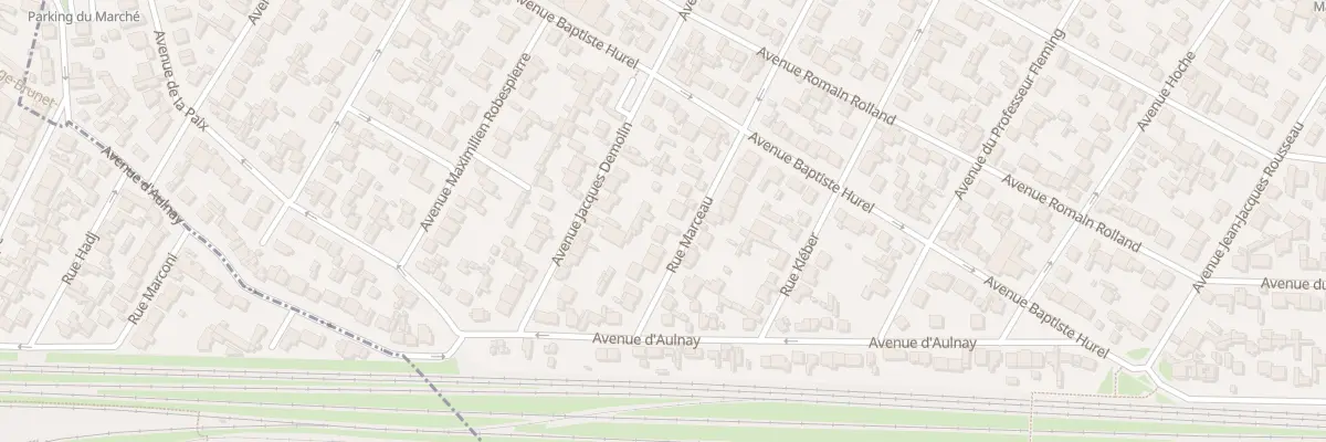 Plan du 15 Rue Marceau au Blanc-Mesnil