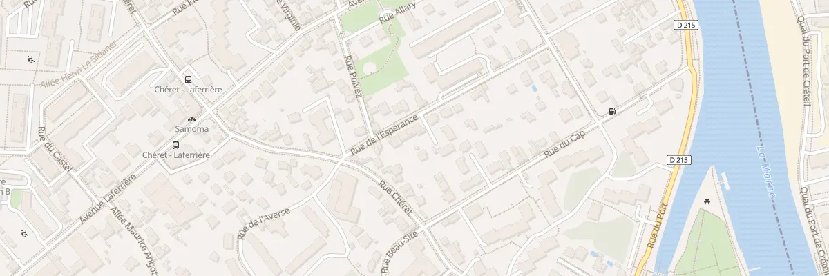 Plan du 21 Rue de l’Espérance à Créteil