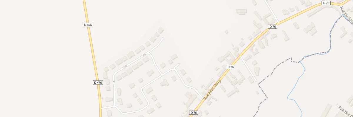 Plan du 4 Lot Les Pres St Quentin à Berteaucourt-lès-Thennes