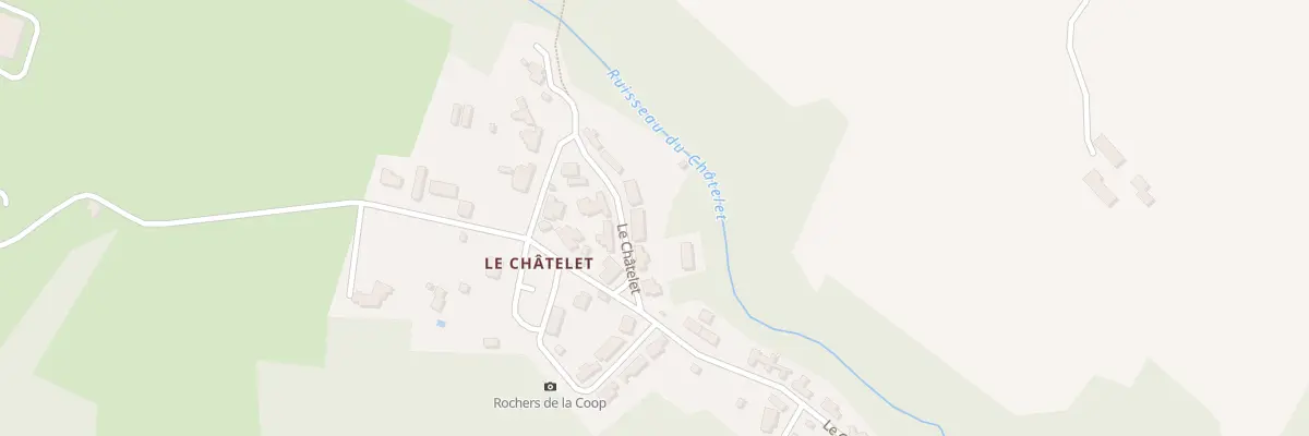 Plan du 7 Le Chatelet à Budelière