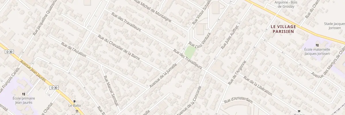 Plan du 48 Rue Des Travailleurs à Drancy