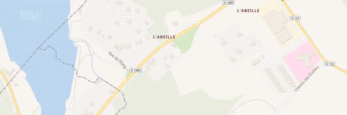 Plan du 4 L’Abeille à Monestier-Merlines