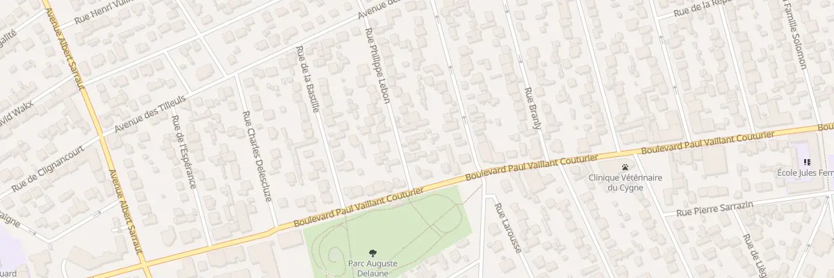 Plan du 6B Rue Philippe Lebon à Goussainville