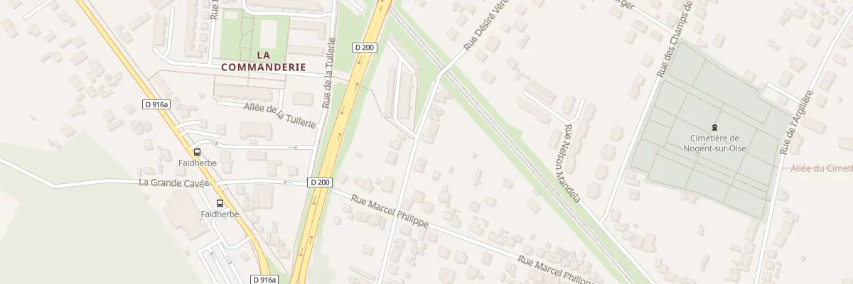 Plan du 43T Rue Désiré Véret à Nogent-sur-Oise