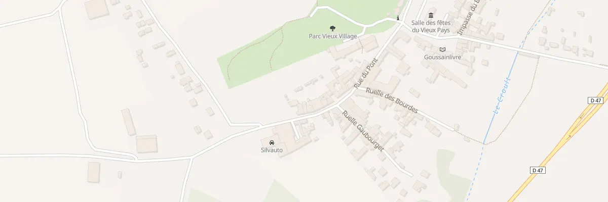 Plan du 32 Rue du Pont à Goussainville