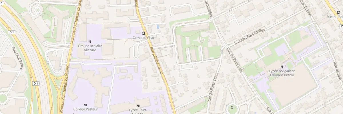 Plan du 75 Rue Juliette Savar à Créteil