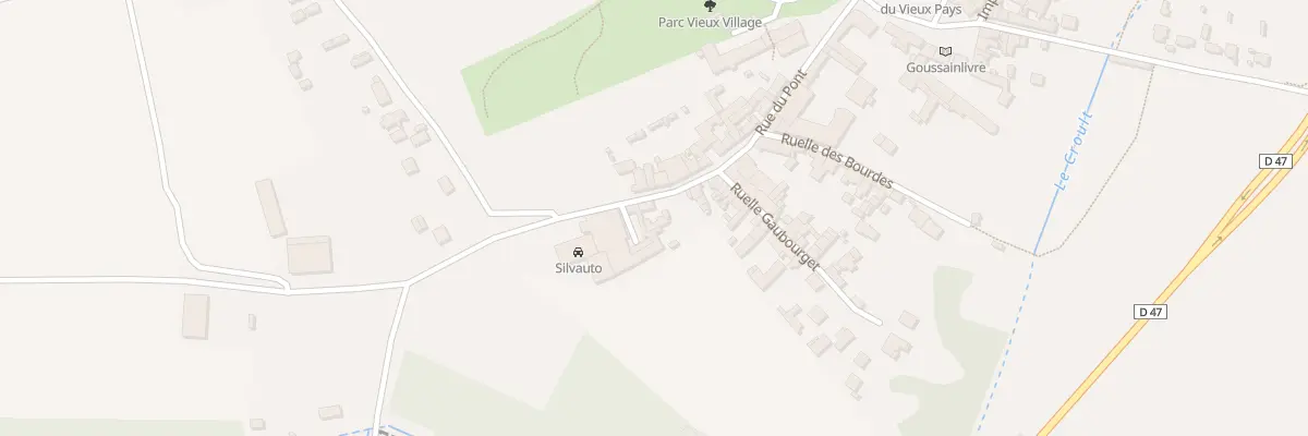 Plan du 7 Rue du Pont à Goussainville