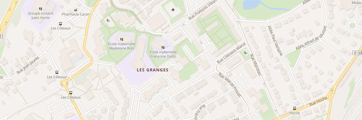 Plan du 3 Rue Paul Claudel à Nogent-sur-Oise