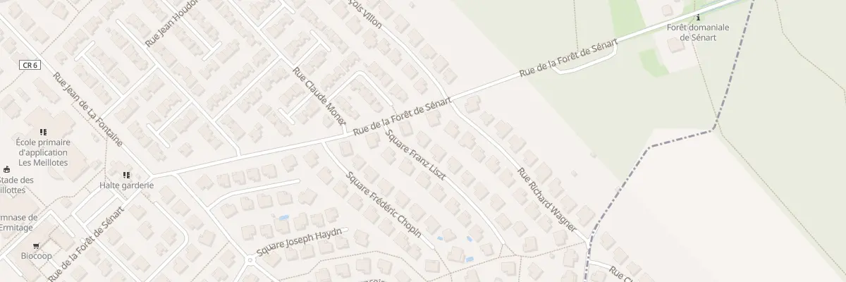Plan du 3 Sq Franz Liszt à Soisy-sur-Seine